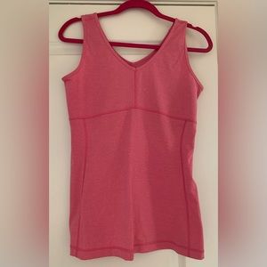 Lucy Activewear Performance Stretch Pink Tank Top SZ M